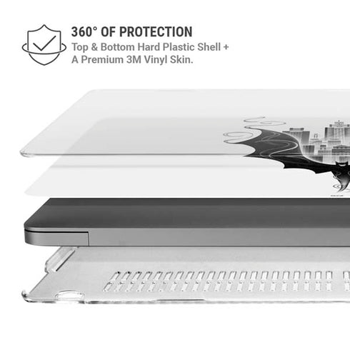 DC Comics Batman City Scape Cover Art MacBook Pro 16in (2021-25) Case plus Skin