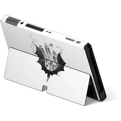 DC Comics Batman City Scape Cover Art Nintendo Switch OLED (2021) Skin