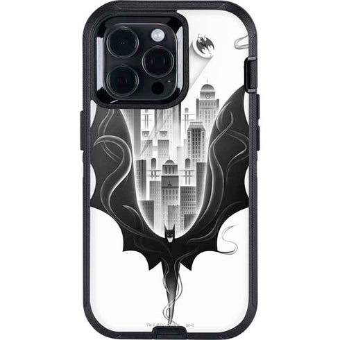 DC Comics Batman City Scape Cover Art Otterbox Defender iPhone Skin