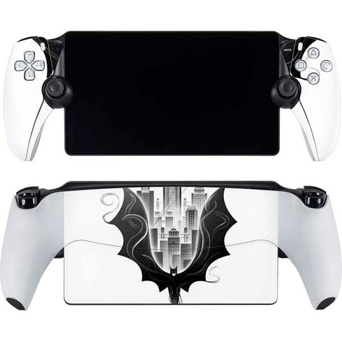 DC Comics Batman City Scape Cover Art PlayStation Portal Remote Player Skin