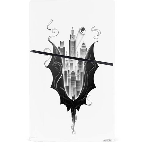DC Comics Batman City Scape Cover Art PS5 Slim Digital Edition Console Skin