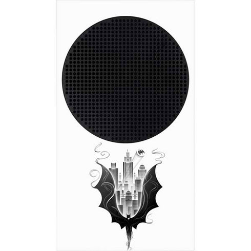 DC Comics Batman City Scape Cover Art Xbox Series S Console Skin