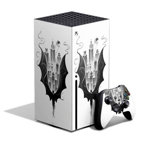 DC Comics Batman City Scape Cover Art Xbox Series X Bundle Skin