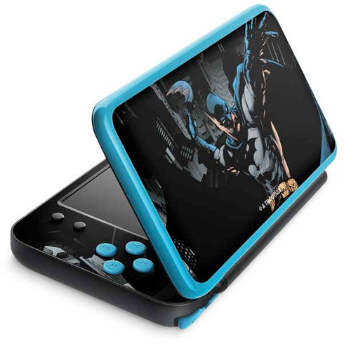 DC Comics Batman Throwing Batarang Jim Lee Art Nintendo 2DS XL (2017) Skin