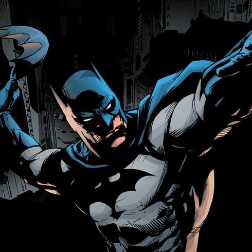 DC Comics Batman Throwing Batarang Jim Lee Art Dell Alienware Skin