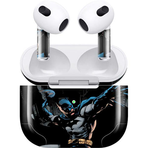 DC Comics Batman Throwing Batarang Jim Lee Art Apple AirPods (3rd Gen 2021) Skin