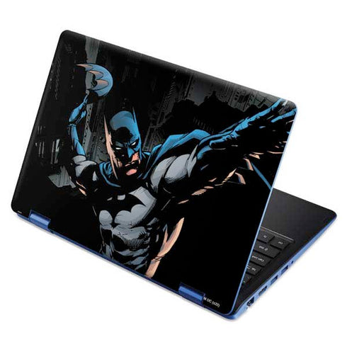 DC Comics Batman Throwing Batarang Jim Lee Art Aspire R11 11.6in Skin