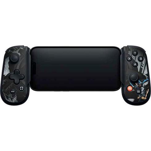 DC Comics Batman Throwing Batarang Jim Lee Art Backbone One for iPhone Game Controller Skin