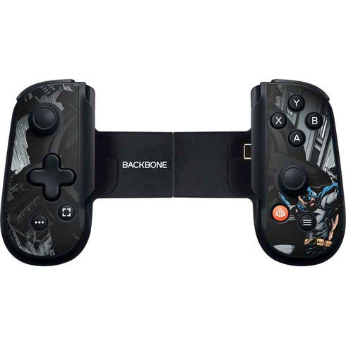 DC Comics Batman Throwing Batarang Jim Lee Art Backbone One for iPhone Game Controller Skin