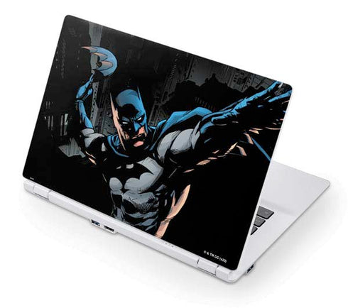 DC Comics Batman Throwing Batarang Jim Lee Art Acer Chromebook Skin