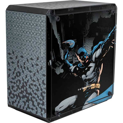 DC Comics Batman Throwing Batarang Jim Lee Art Cooler Master MasterBox Q300L Mini Tower Skin