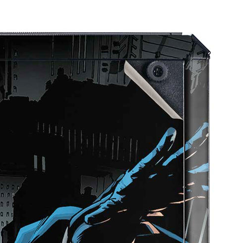 DC Comics Batman Throwing Batarang Jim Lee Art Cooler Master MasterBox Q300L Mini Tower Skin