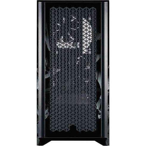 DC Comics Batman Throwing Batarang Jim Lee Art Corsair 4000D Tempered Glass Mid-Tower ATX Case Skin