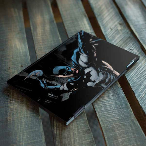 DC Comics Batman Throwing Batarang Jim Lee Art HP Envy Skin