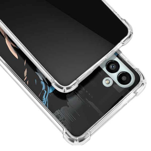 DC Comics Batman Throwing Batarang Jim Lee Art Galaxy A13 5G Clear Case