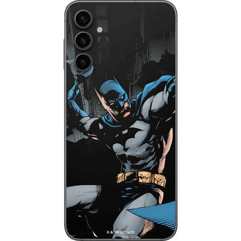 DC Comics Batman Throwing Batarang Jim Lee Art Galaxy A14 5G Skin