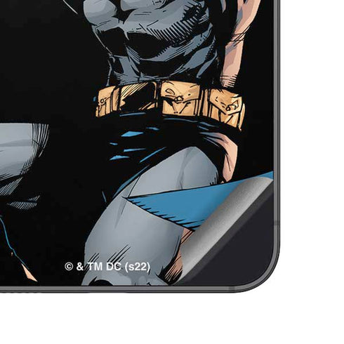 DC Comics Batman Throwing Batarang Jim Lee Art Galaxy A14 5G Skin