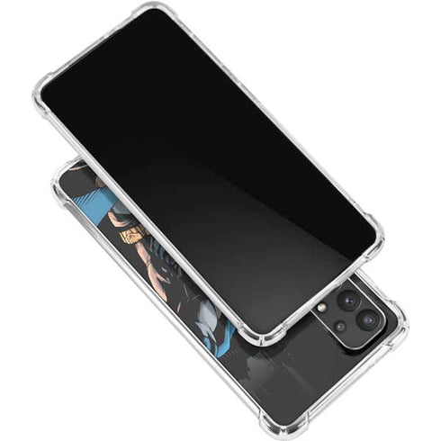 DC Comics Batman Throwing Batarang Jim Lee Art Galaxy A32 5G Clear Case