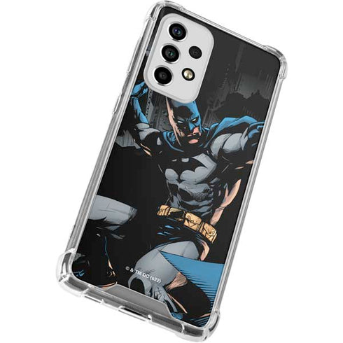 DC Comics Batman Throwing Batarang Jim Lee Art Galaxy A33 5G Clear Case
