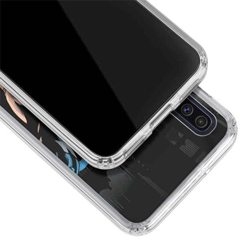 DC Comics Batman Throwing Batarang Jim Lee Art Galaxy A50 Clear Case