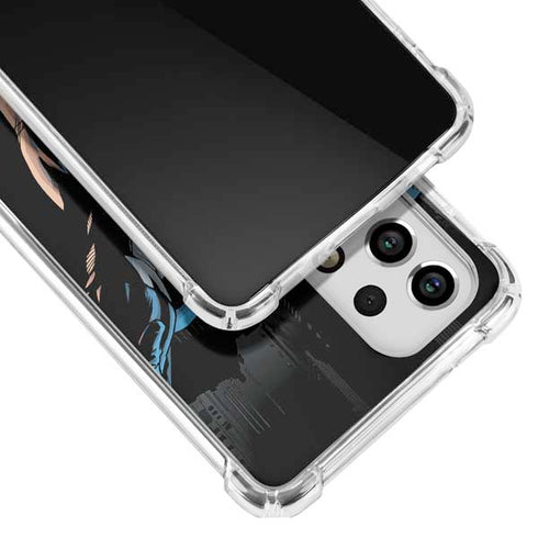 DC Comics Batman Throwing Batarang Jim Lee Art Galaxy A53 5G Clear Case