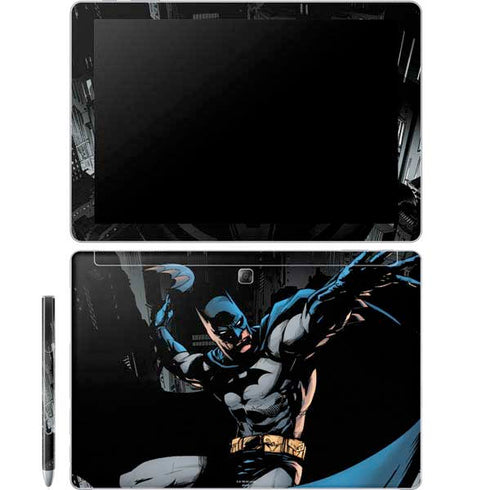 DC Comics Batman Throwing Batarang Jim Lee Art Galaxy Book 12in Skin