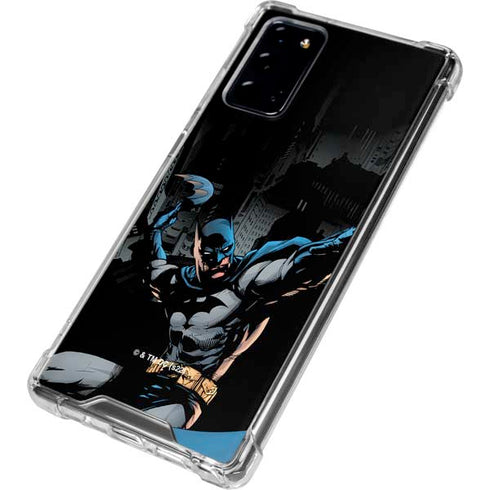 DC Comics Batman Throwing Batarang Jim Lee Art Galaxy Note20 5G Clear Case
