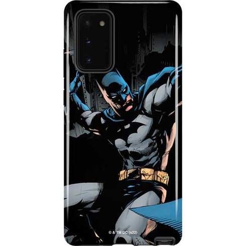 DC Comics Batman Throwing Batarang Jim Lee Art Galaxy Note20 5G Pro Case