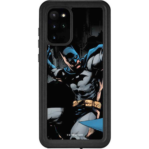 DC Comics Batman Throwing Batarang Jim Lee Art Galaxy S20 Plus Waterproof Case