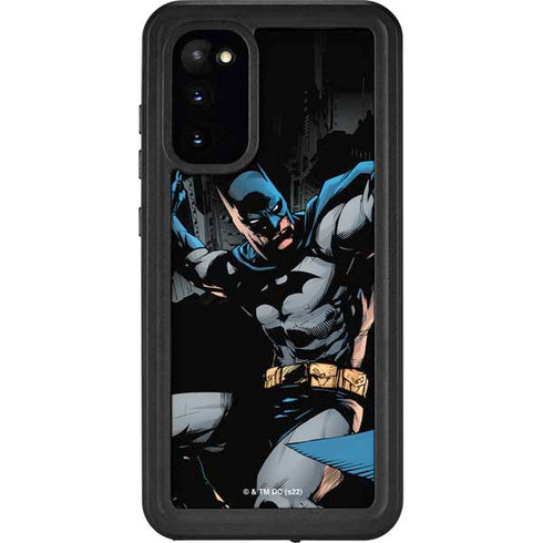 DC Comics Batman Throwing Batarang Jim Lee Art Galaxy S20 Waterproof Case