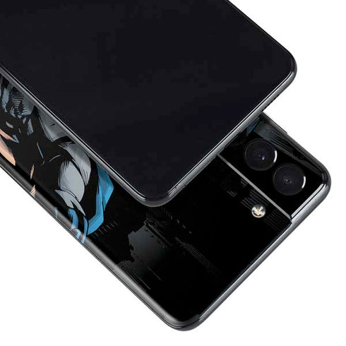 DC Comics Batman Throwing Batarang Jim Lee Art Galaxy S21 5G Skin