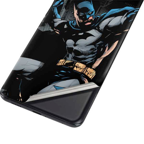 DC Comics Batman Throwing Batarang Jim Lee Art Galaxy S21 5G Skin