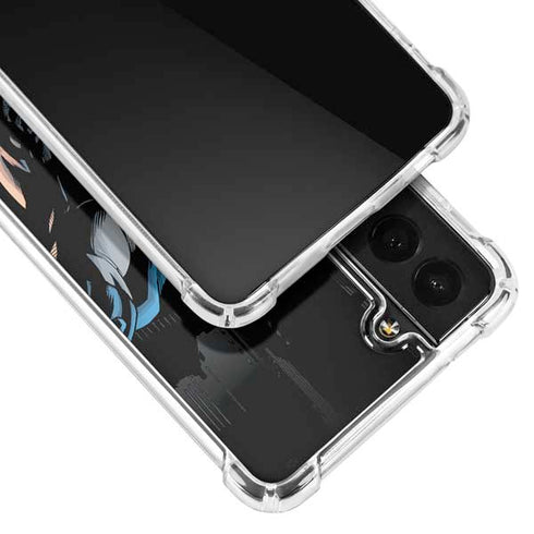DC Comics Batman Throwing Batarang Jim Lee Art Galaxy S21 Plus 5G Clear Case