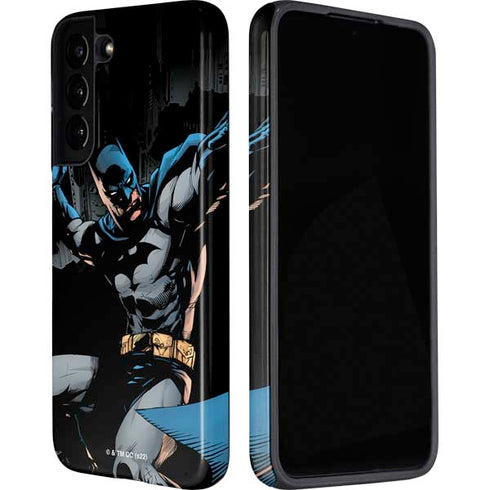 DC Comics Batman Throwing Batarang Jim Lee Art Galaxy S22 Plus Pro Case