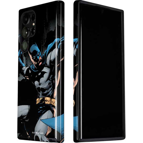 DC Comics Batman Throwing Batarang Jim Lee Art Galaxy S22 Ultra Pro Case