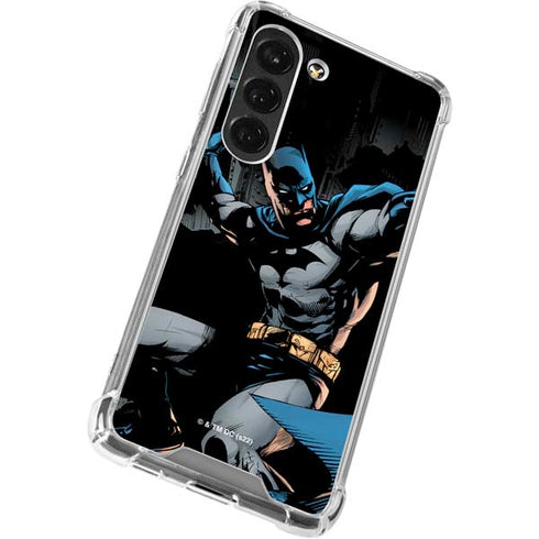 DC Comics Batman Throwing Batarang Jim Lee Art Galaxy S23 Clear Case