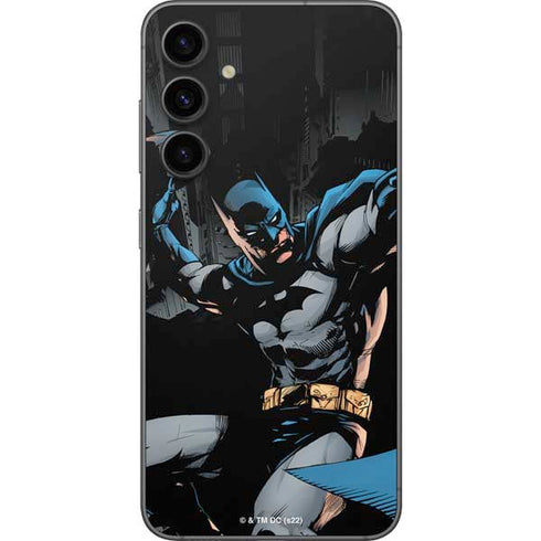 DC Comics Batman Throwing Batarang Jim Lee Art Galaxy S23 FE Skin