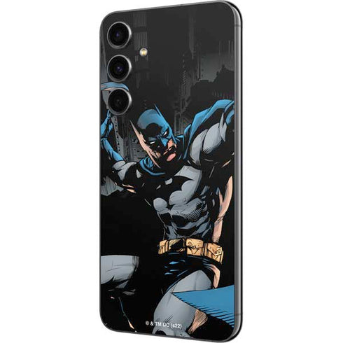DC Comics Batman Throwing Batarang Jim Lee Art Galaxy S23 FE Skin