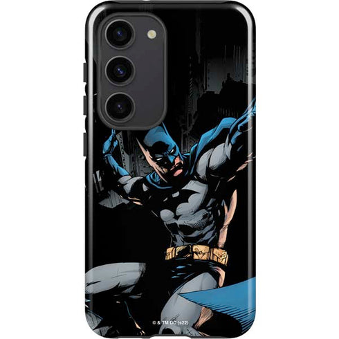 DC Comics Batman Throwing Batarang Jim Lee Art Galaxy S23 Pro Case