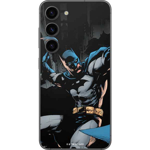 DC Comics Batman Throwing Batarang Jim Lee Art Galaxy S23 Skin