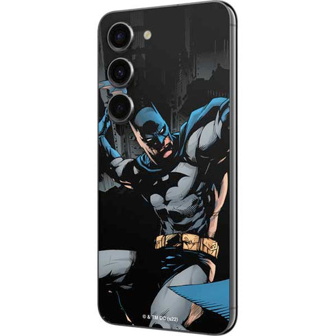 DC Comics Batman Throwing Batarang Jim Lee Art Galaxy S23 Skin