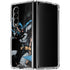 DC Comics Batman Throwing Batarang Jim Lee Art Galaxy Z Fold4 5G Clear Case