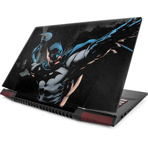 DC Comics Batman Throwing Batarang Jim Lee Art Lenovo IdeaPad Skin
