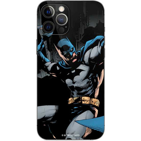 DC Comics Batman Throwing Batarang Jim Lee Art iPhone 12 Pro Max Skin