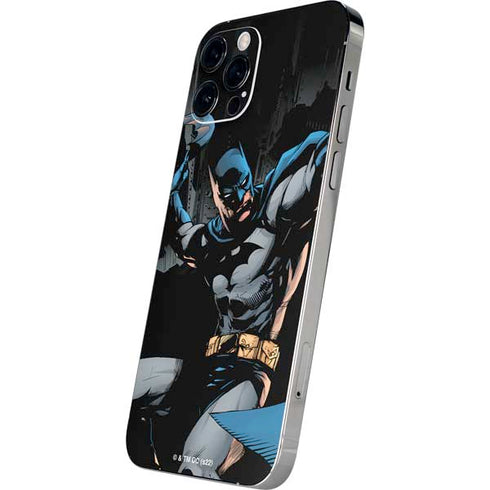 DC Comics Batman Throwing Batarang Jim Lee Art iPhone 12 Pro Max Skin