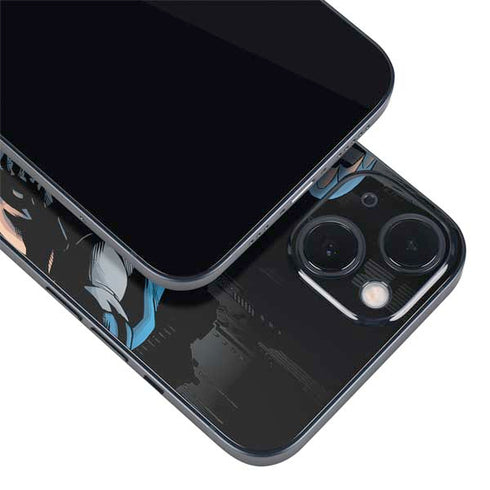 DC Comics Batman Throwing Batarang Jim Lee Art iPhone 14 Plus Skin