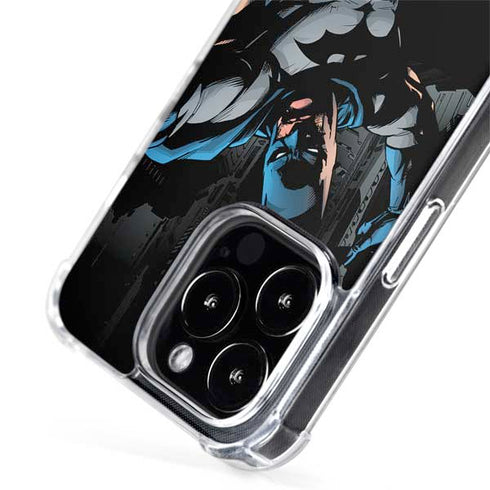 DC Comics Batman Throwing Batarang Jim Lee Art iPhone 14 Pro Max MagSafe Case