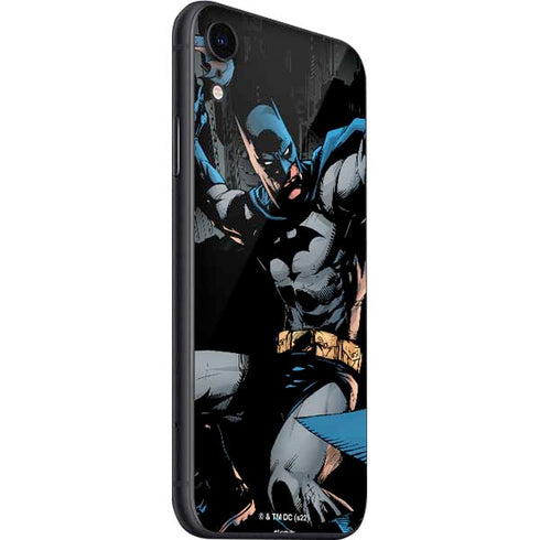 DC Comics Batman Throwing Batarang Jim Lee Art iPhone SE (2nd & 3rd Gen) Skin