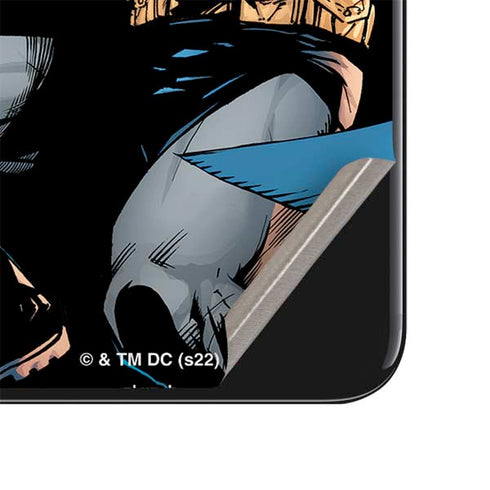 DC Comics Batman Throwing Batarang Jim Lee Art iPhone SE (2nd & 3rd Gen) Skin