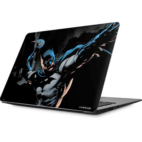 DC Comics Batman Throwing Batarang Jim Lee Art Apple MacBook Skin